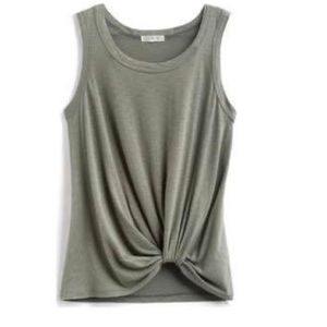 Nine Britton Knot Front Tank Top